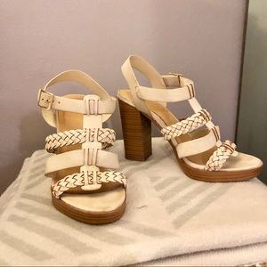 Strappy & Braided Chunky Heel